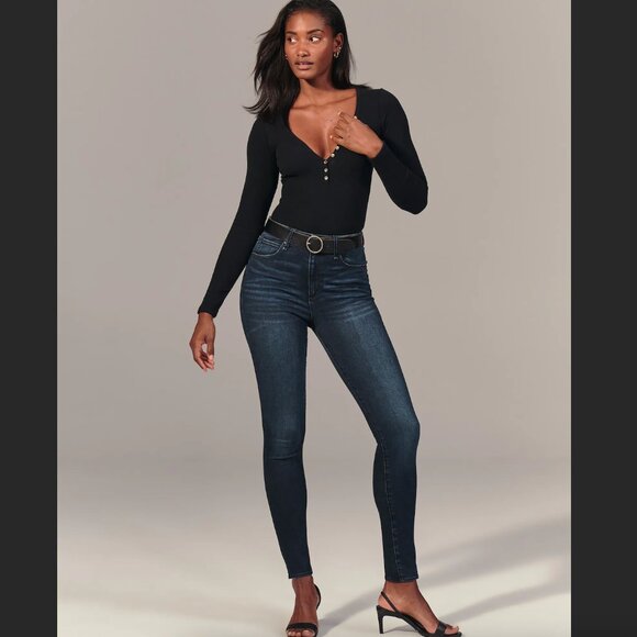 Abercrombie super skinny jeans 24 - Picture 3 of 8